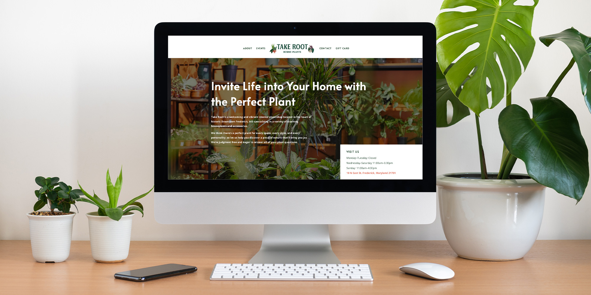 Take Root - Website – Postern